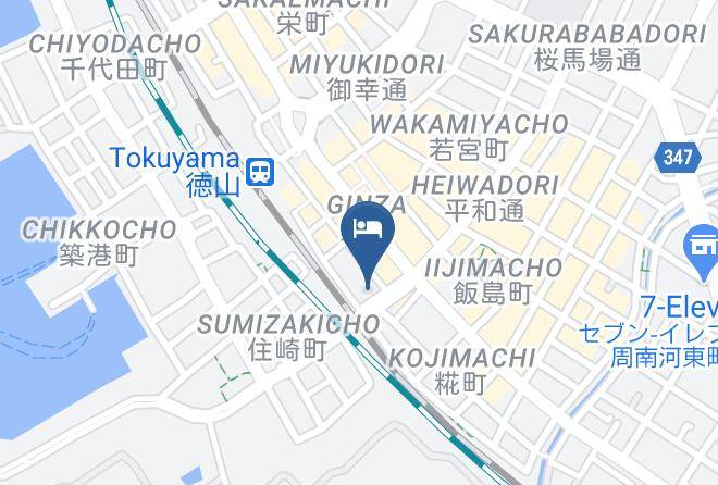 Shunan City - Hotel Alpha 1 Tokuyama Maps