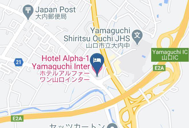 Hotel Alpha 1 Yamaguchi Inter Map