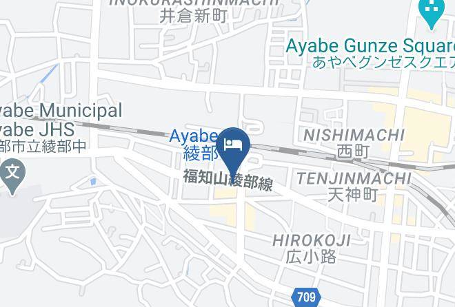 Ayabe City - Hotel Alpha Ayabe Maps