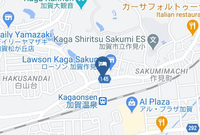 Kaga City - Hotel Alpha Maps
