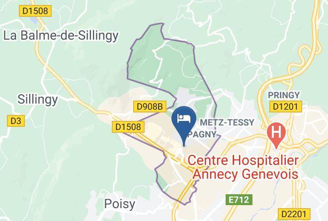 Haute Savoie - Hotel Alpha Maps