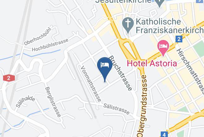 Lucerne - Hotel Alpha Maps
