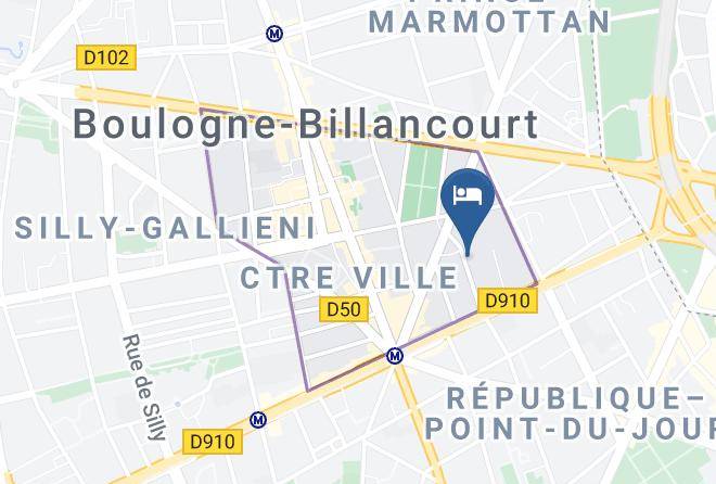 Hauts De Seine - Hotel Alpha Paris Eiffel By Patrick Hayat Maps