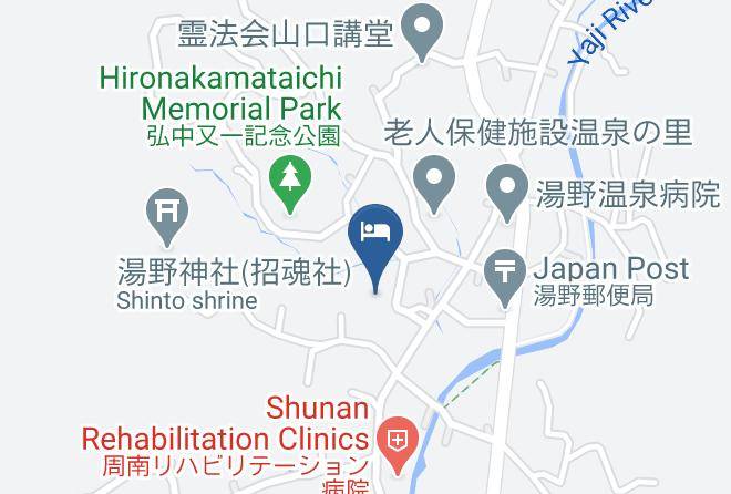 Shunan City - Hotel Alpha1 Hofu Maps