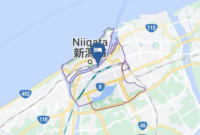 Niigata City Chuo Ward - Hotel Alpha1 Niigata Maps
