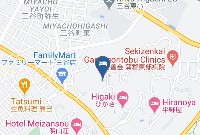 Gamagori City - Hotel Alpha1 Toyota Maps