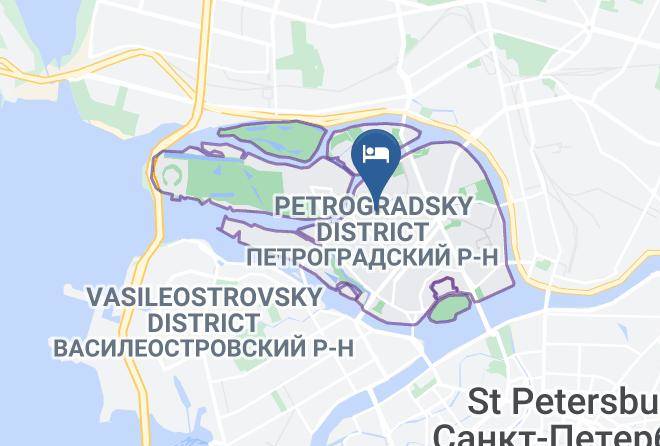 Saint Petersburg - Hotel Alphabet Maps