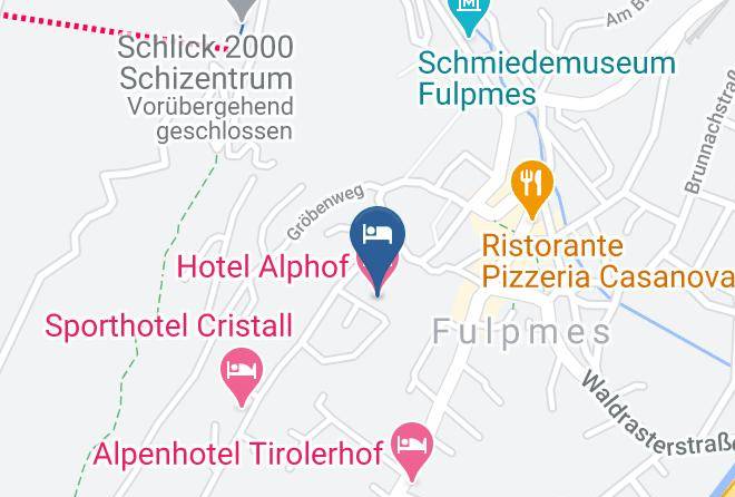 Innsbruck Land - Hotel Alphof Maps