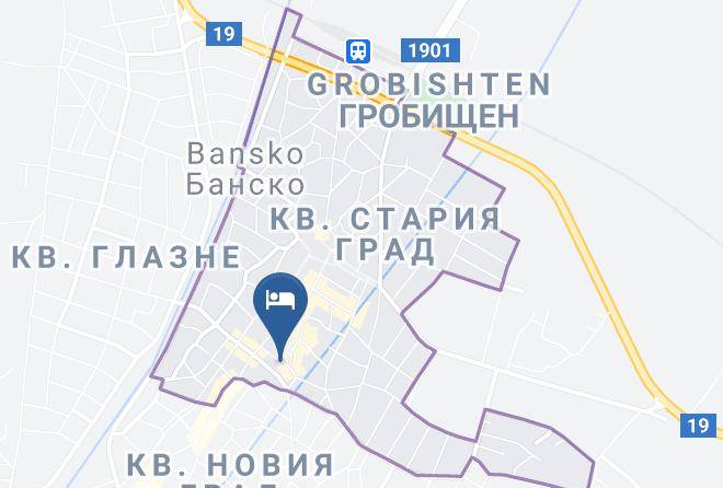 Bansko - Hotel Alpin Bansko Maps