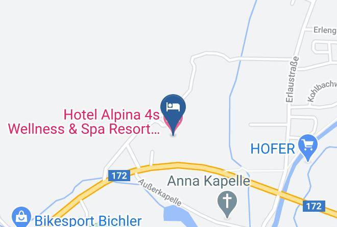 Kitzbuhel - Hotel Alpina Wellness & Spa Resort Maps