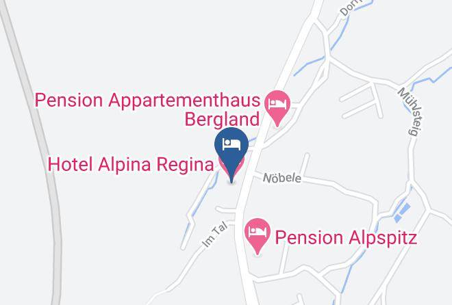 Reutte - Hotel Alpina Regina Maps
