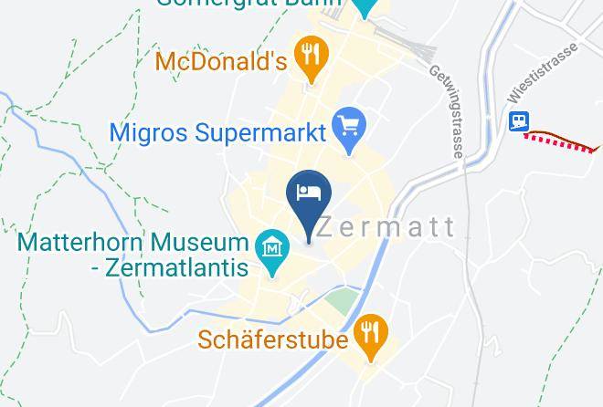 Visp - Hotel Alpina Maps