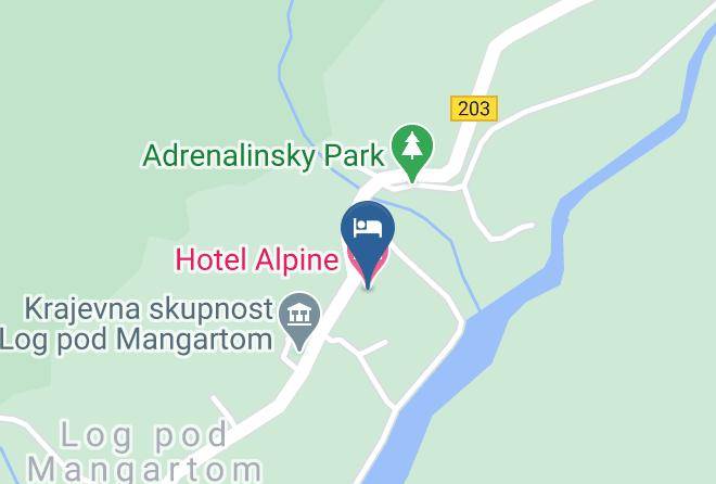 Bovec - Hotel Alpine Maps