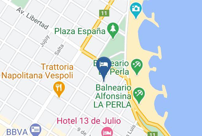 General Pueyrredon Partido - Hotel Alpino La Perla Maps