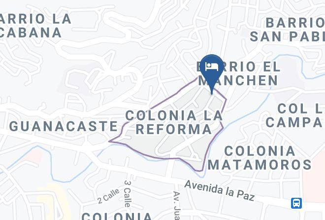 Distrito Central - Hotel Alsacia Maps
