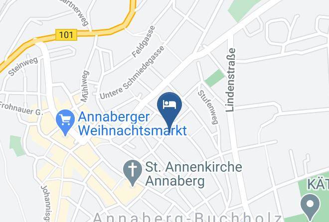 Erzgebirgskreis - Hotel Alt Annaberg Hotel Garni Bed&breakfast Maps