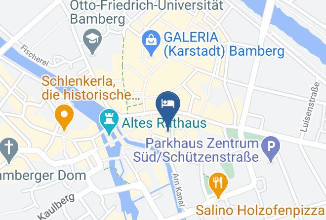 Hotel Alt Bamberg Map