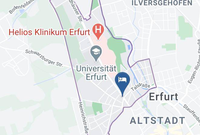 Erfurt - Hotel Alt Erfurt Maps