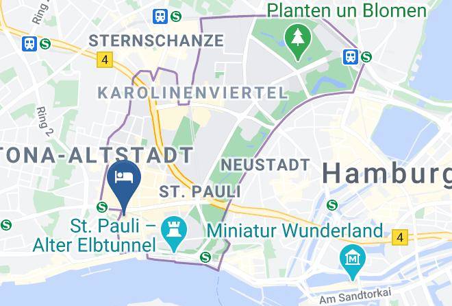 Stadt Hamburg - Hotel Alt Hamburg Maps