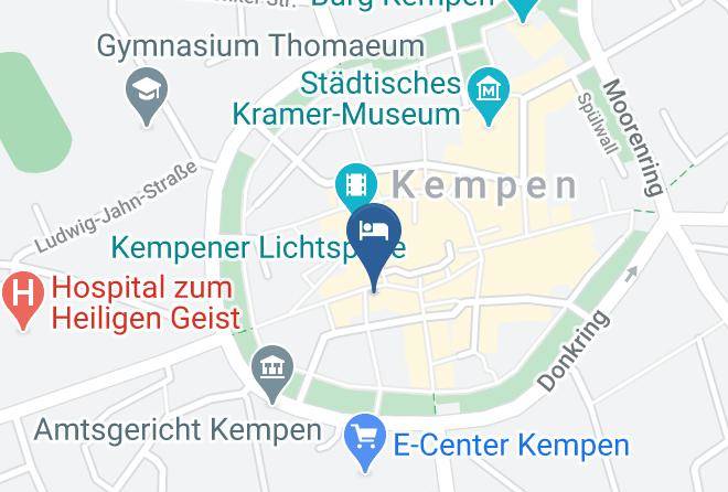 Viersen - Hotel Alt Kempen Maps