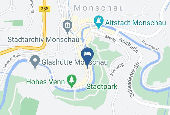 Aachen - Hotel & Restaurant Alt Montjoie Maps