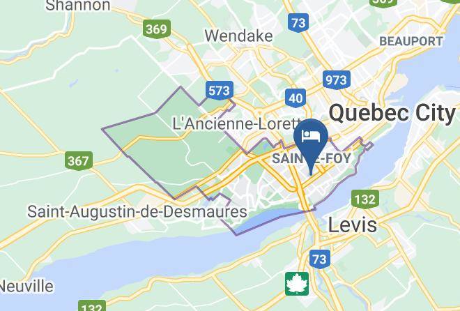 Capitale Nationale - Hotel Alt Quebec Maps
