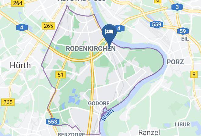 Cologne - Hotel Alt Rodenkirchen Maps