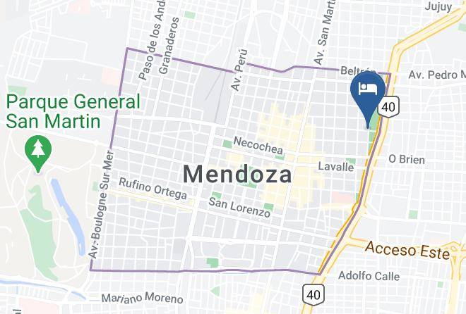 Mendoza - Hotel Alta Mendoza Maps
