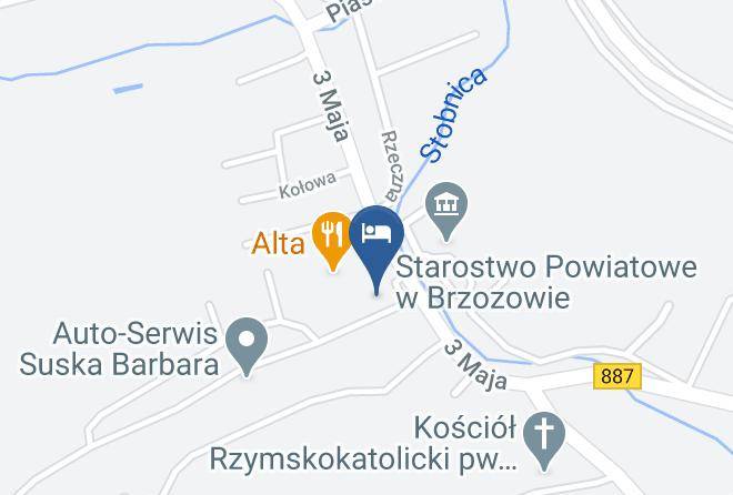 Hotel Alta Map