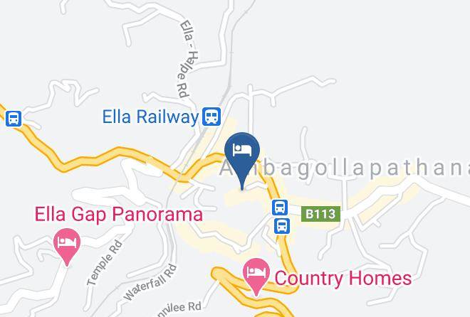 Badulla - Hotel Alta Vista Maps