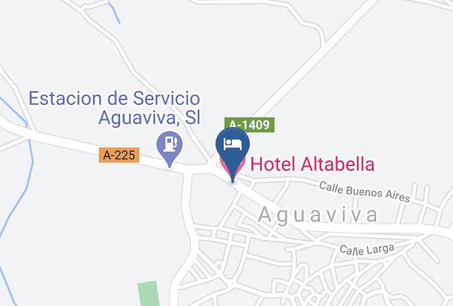 Teruel - Hotel Altabella Maps