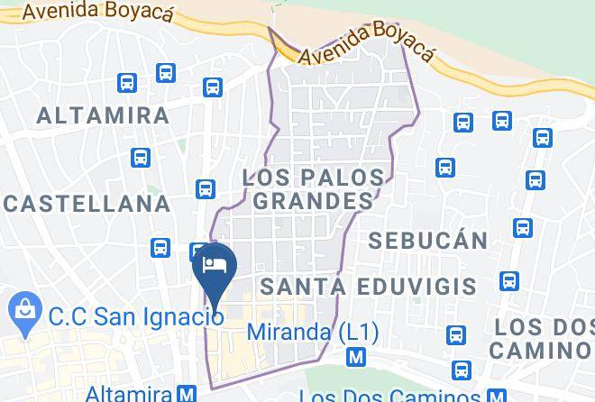 Caracas - Hotel Altamira Suites Maps