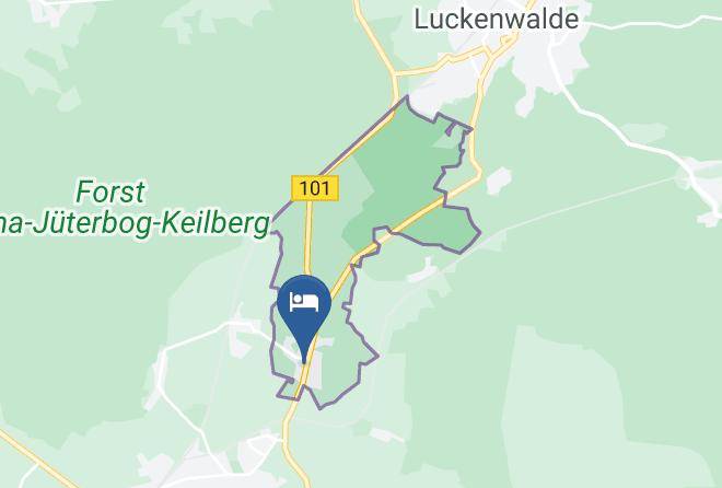 Hotel Und Restaurant Alte Forsterei Kloster Zinna Map