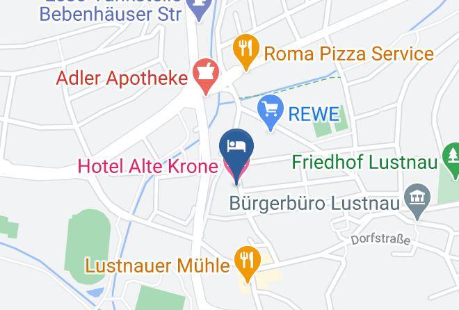 Tubingen - Hotel Alte Krone Maps