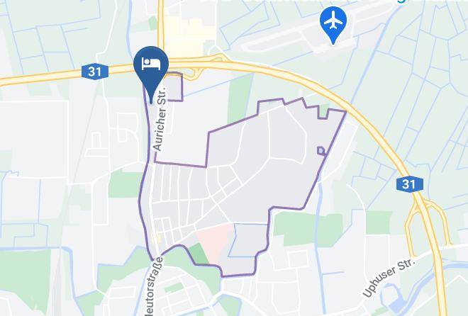 Emden - Hotel Alte Molkerei Maps