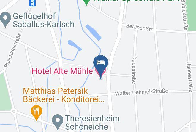 Oder Spree - Hotel Alte Muhle Maps