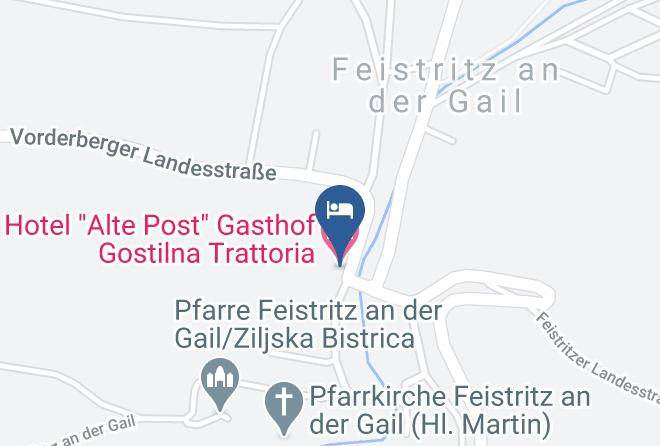 Villach Land - Hotel Alte Post Gasthof Gostilna Trattoria Maps