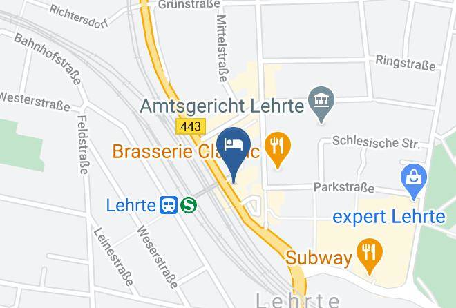 Stadt Hannover - Hotel Alte Post Maps