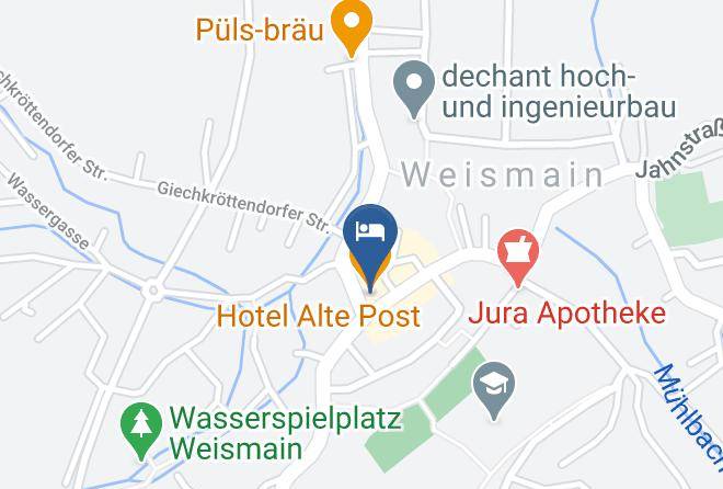Lichtenfels - Hotel Alte Post Maps