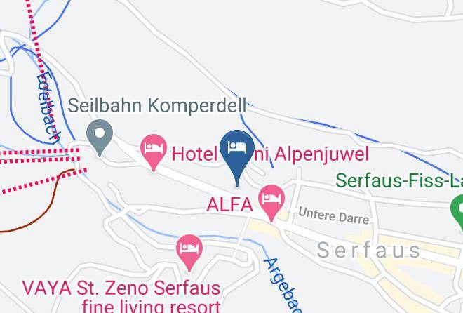 Landeck - Hotel Alte Schmiede Maps