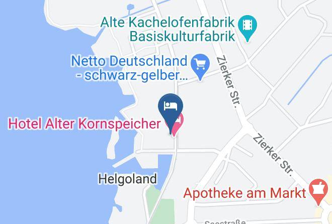 Mecklenburgische Seenplatte - Hotel Alter Kornspeicher Maps
