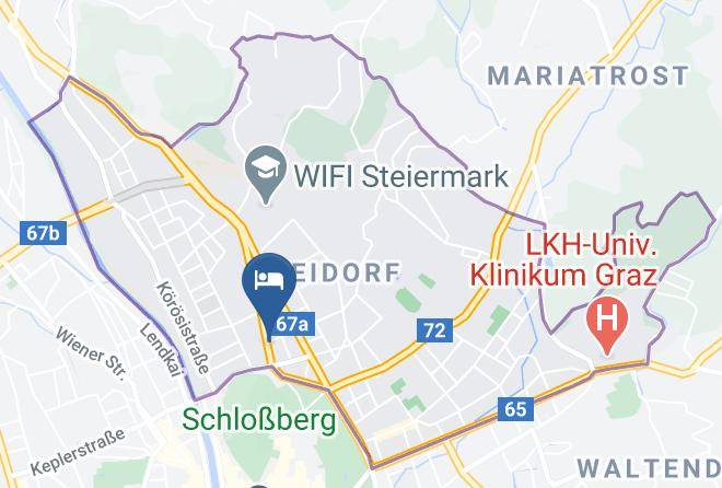Graz - Hotel Alter Telegraf Maps