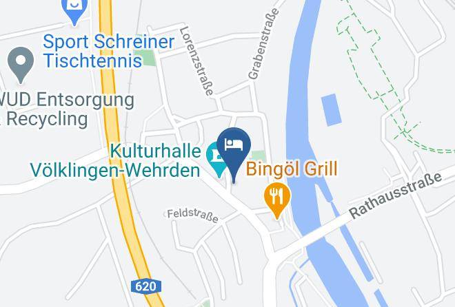 Saarbrucken - Hotel Altes Haus Maps
