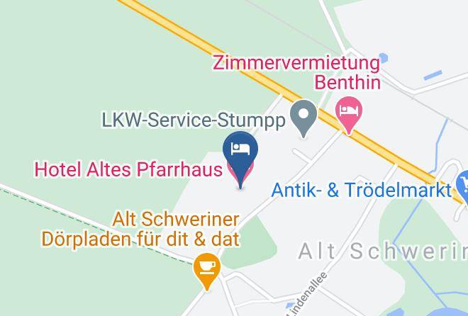 Hotel Altes Pfarrhaus Map