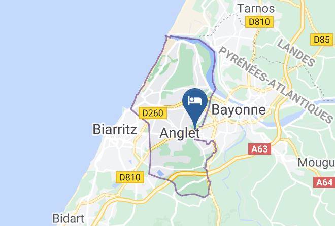 Pyrenees Atlantiques - Hotel Altica Bayonne Anglet Maps