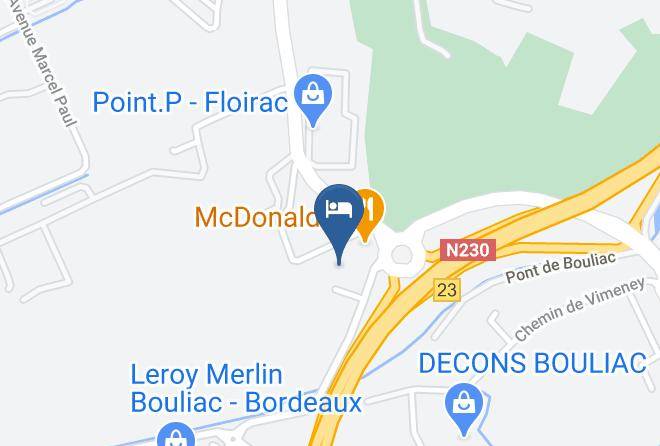 Gironde - Hotel Altica Bordeaux Floirac Maps