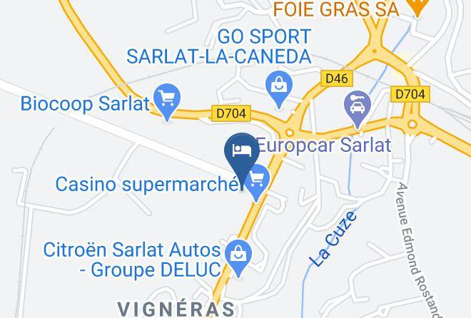 Dordogne - Hotel Altica Sarlat Maps