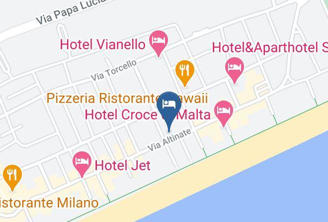 Venice - Hotel Altinate Maps