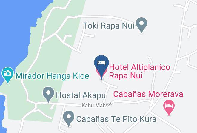 Easter Island - Hotel Altiplanico Rapa Nui Maps