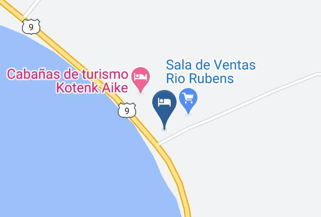 Ultima Esperanza Province - Hotel Altiplanico Sur Maps